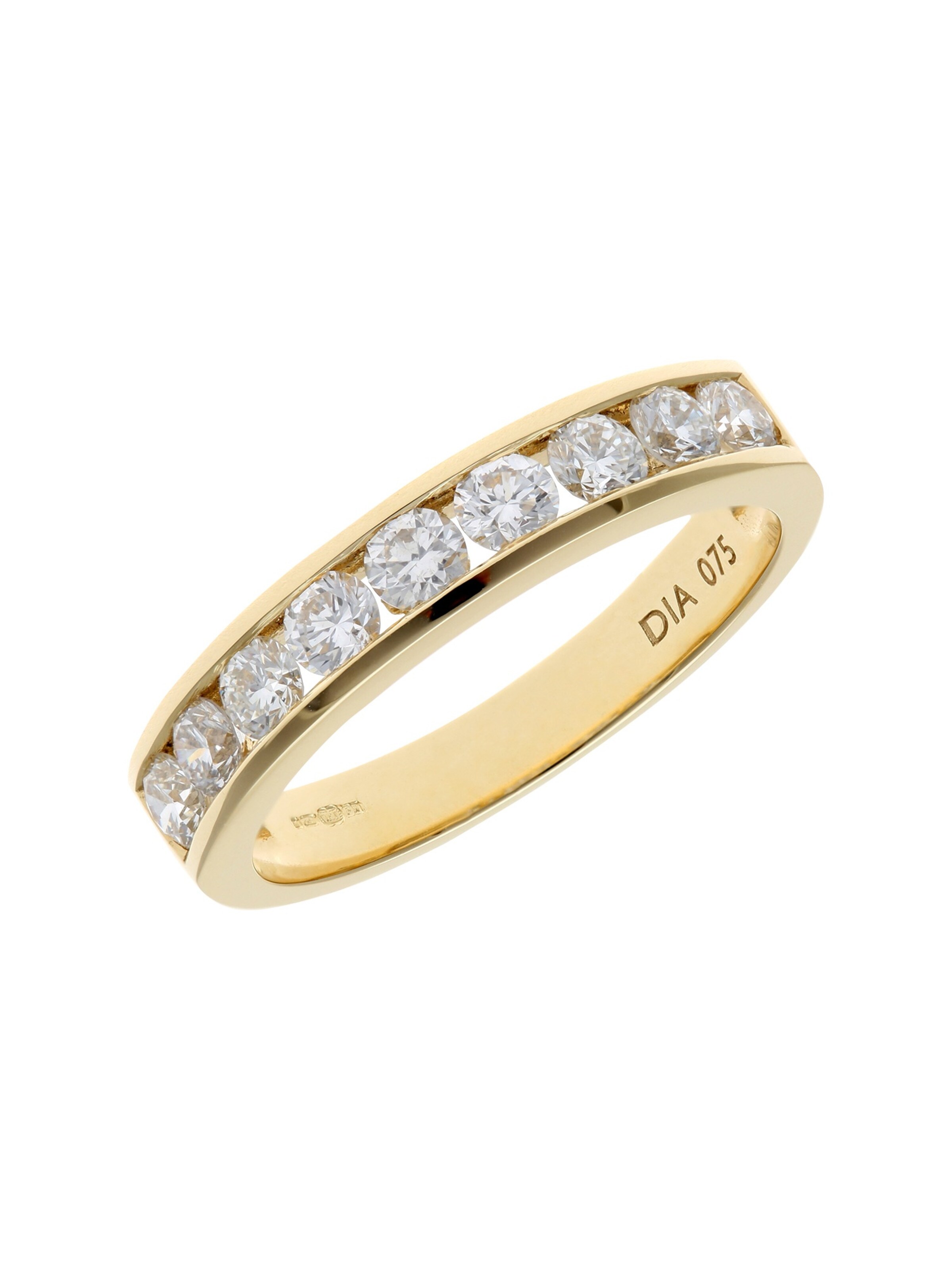 DIAMANT LETERNEL Ring in Gold: front