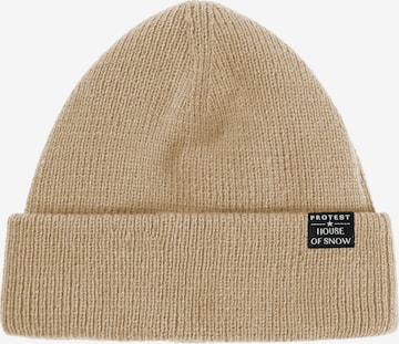 PROTEST Mütze 'PRTKobuk' in Braun: Vorderseite