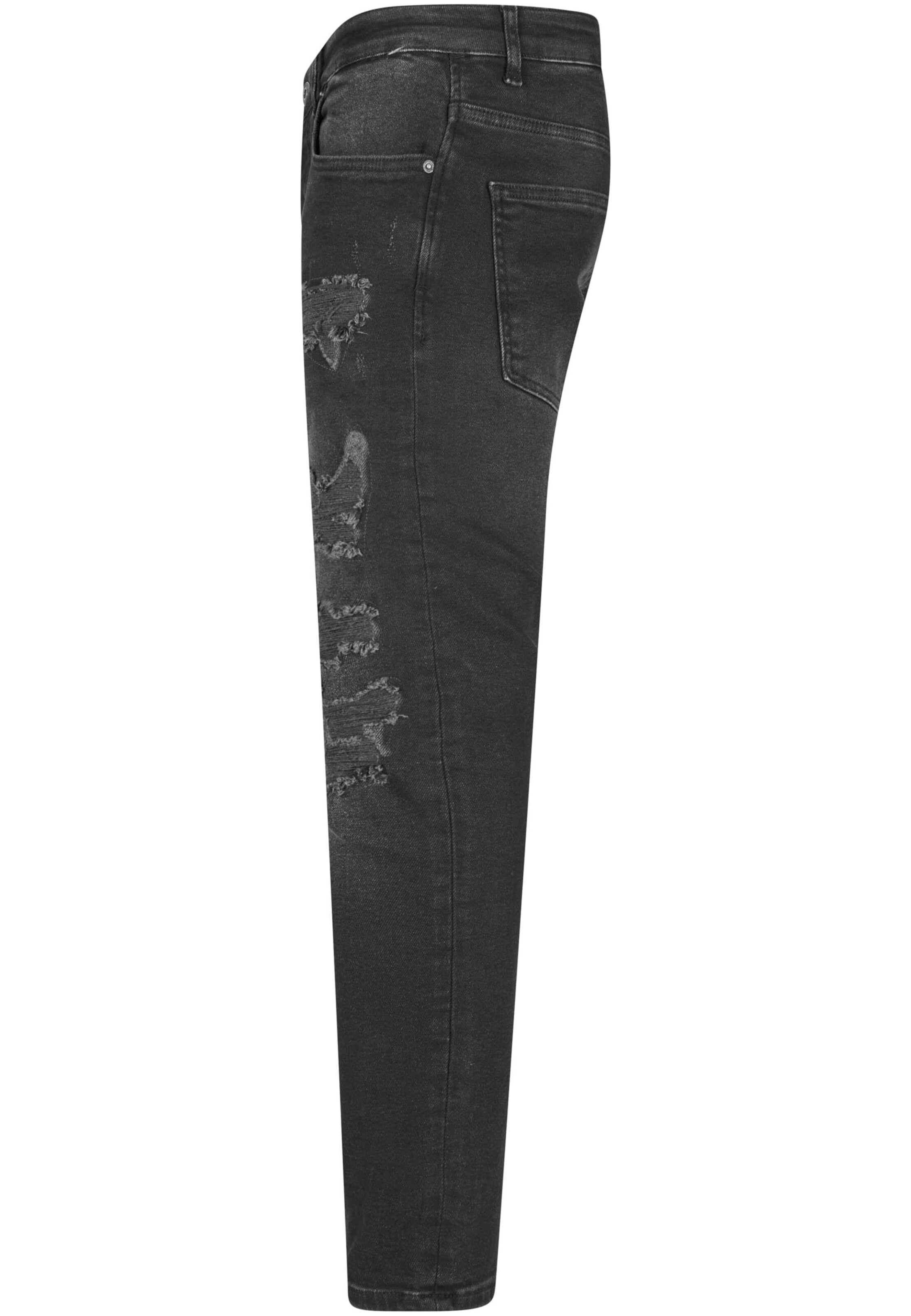 Karl Kani Skinny Farkut värissä musta