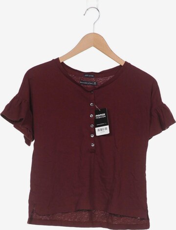 Abercrombie & Fitch T-Shirt XS in Rot: predná strana