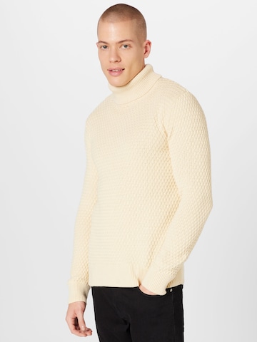 SELECTED HOMME Pullover 'REMY' in Beige: predná strana