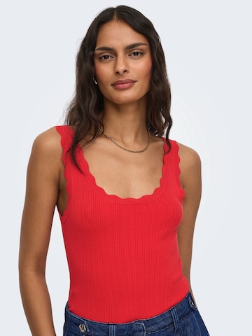 Tops en tricot 'JDYNANNA' JDY en rouge