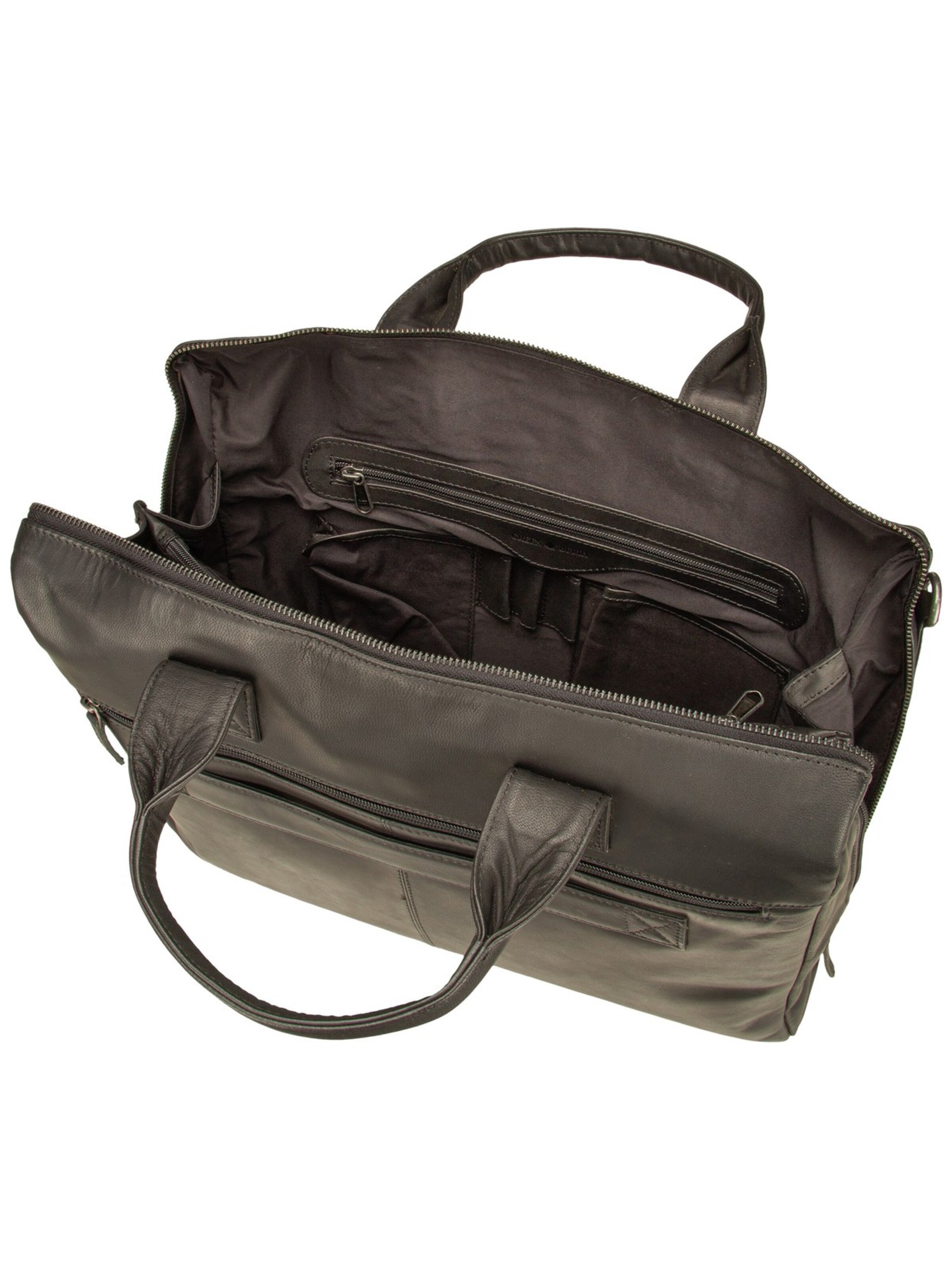 GREENBURRY Document Bag 'Fiorentina' in Black