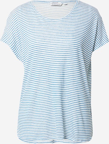 T-shirt TOM TAILOR en bleu : devant