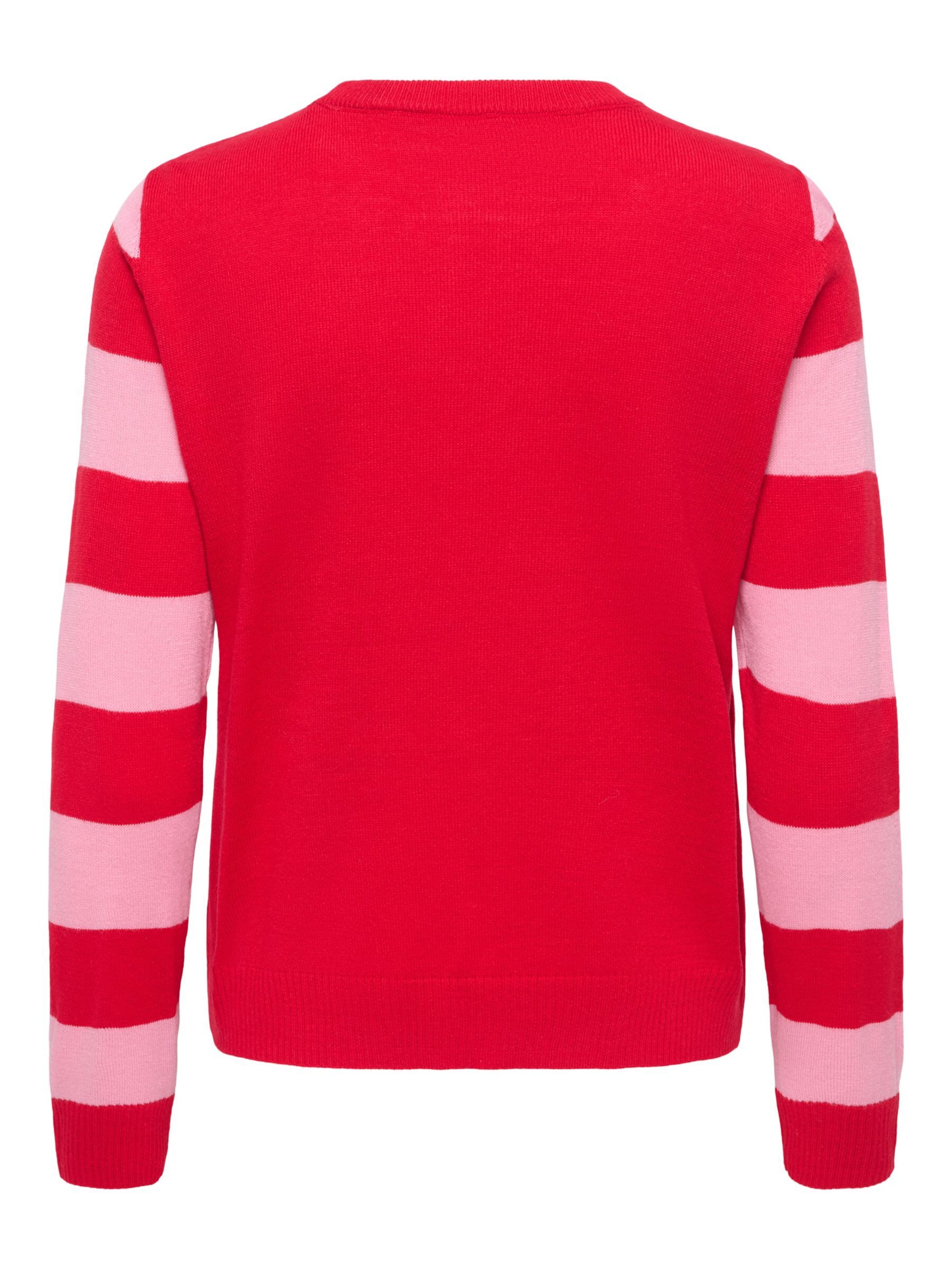 Pullover 'ONLXmas' di ONLY in rosso