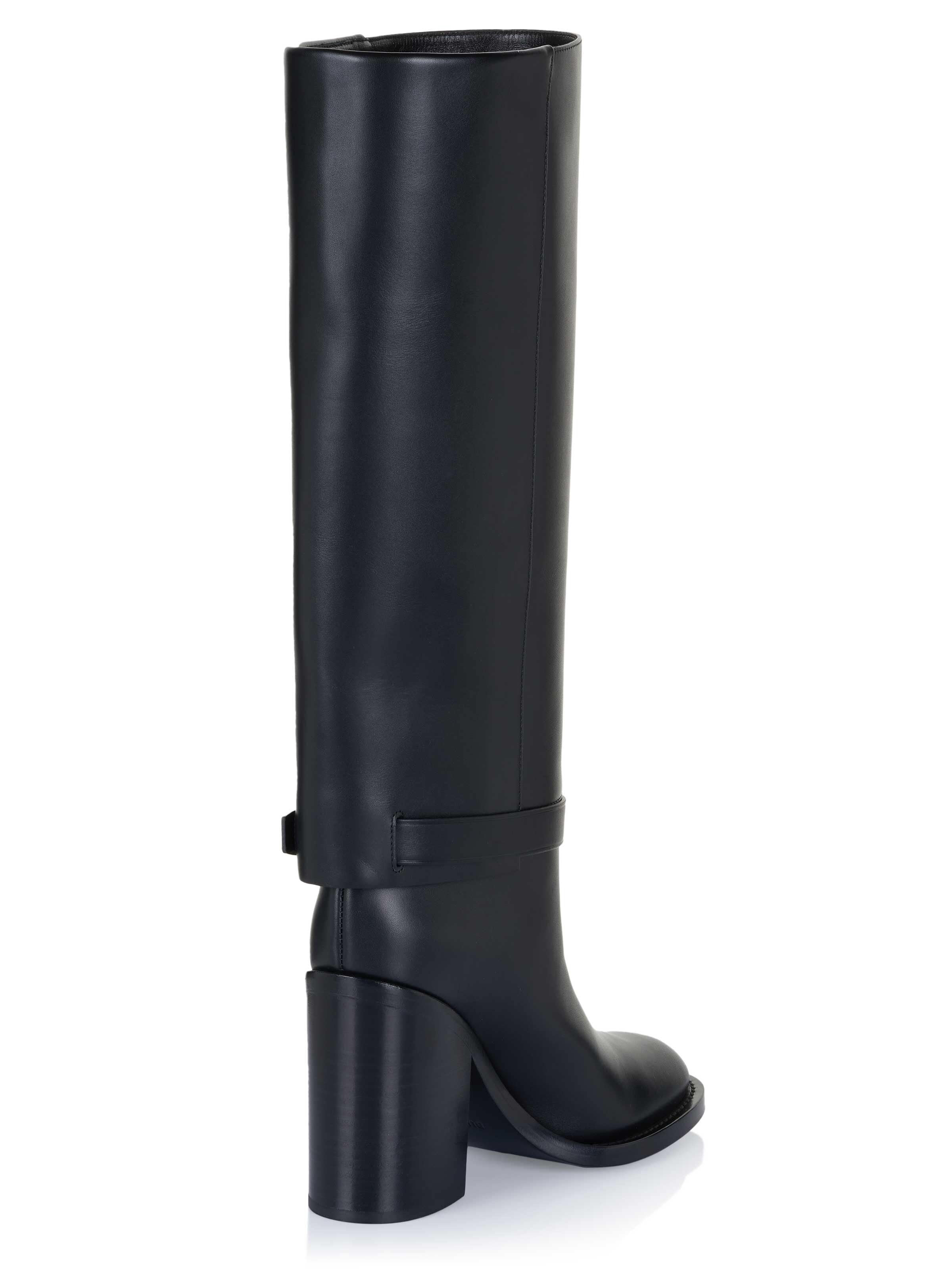 BURBERRYLežerne čizme 'Burberry EMMETT Stiefel schwarz' - crna boja
