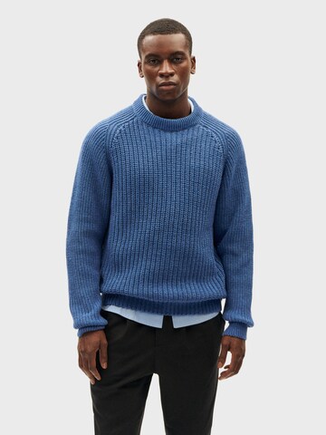 Pull-over 'Neo' Thinking MU en bleu : devant