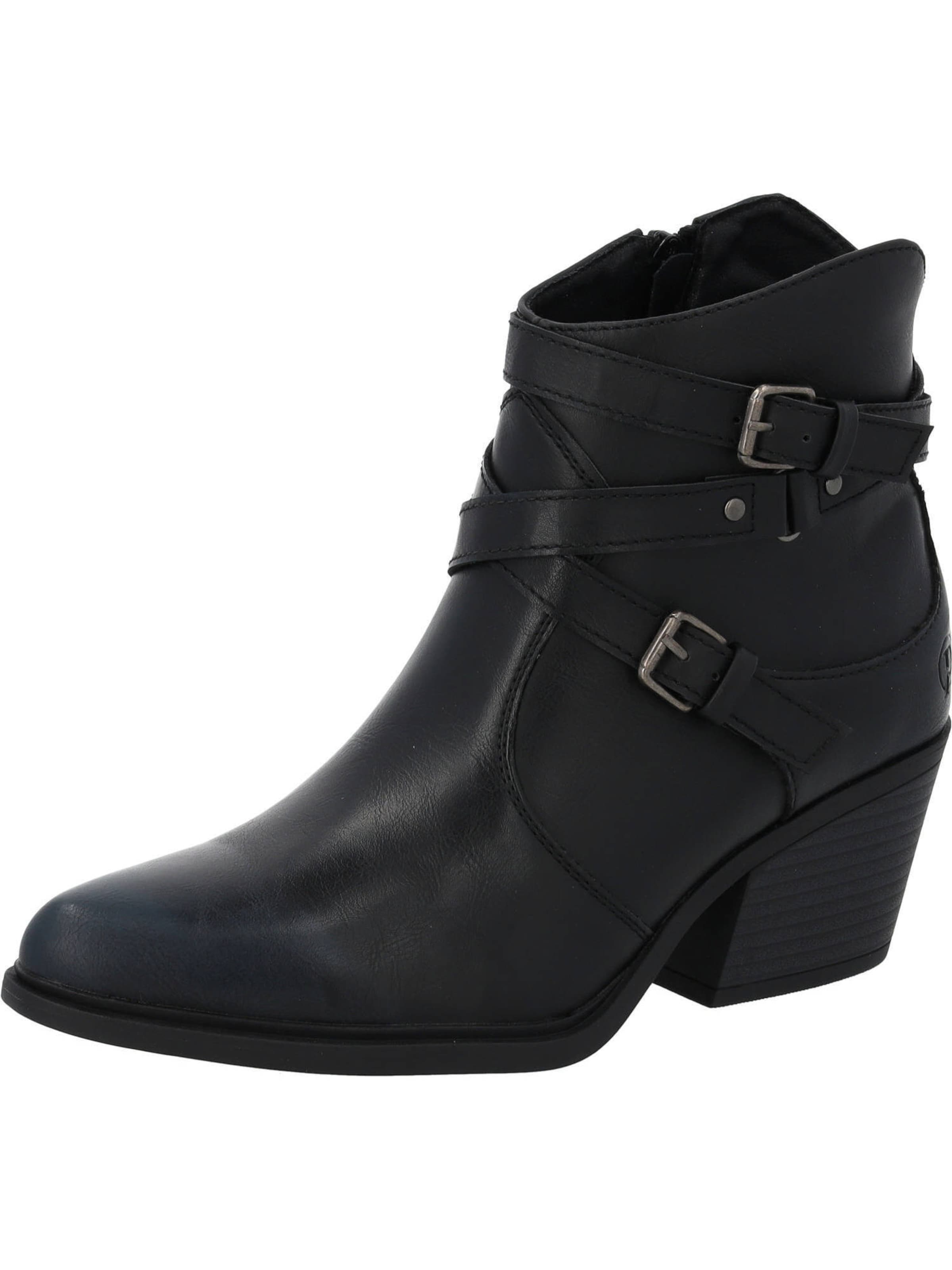 Palado Bootie 'Kazol' in Black: front