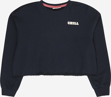 Felpa di ONLY GIRLS in blu: frontale