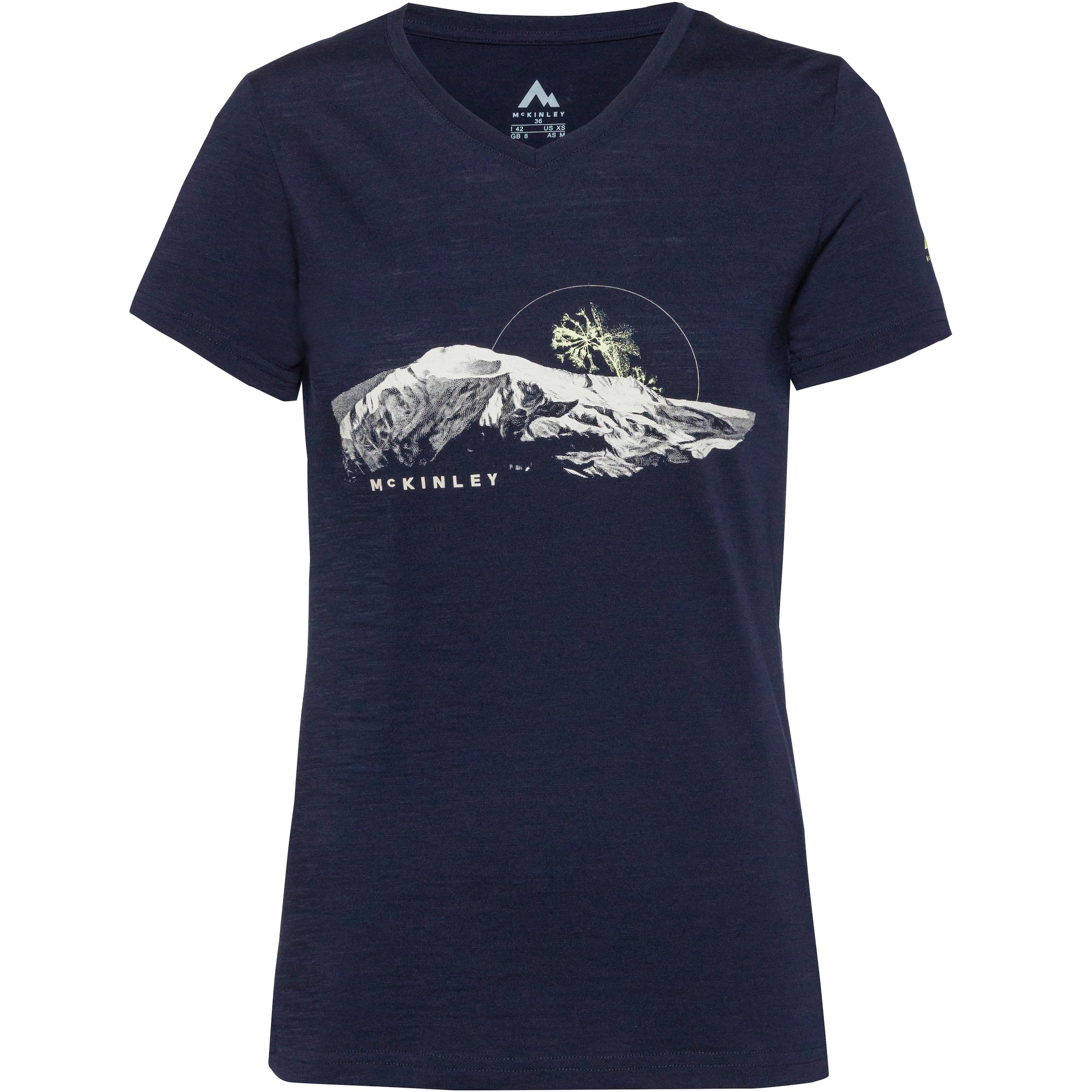 MCKINLEY Funktionsshirt 'Shay II' in Blau: Vorderseite