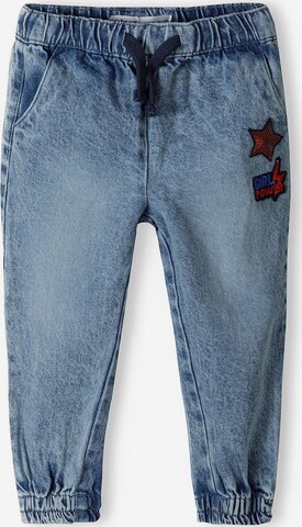 MINOTI Tapered Jeans in Blauw: voorkant