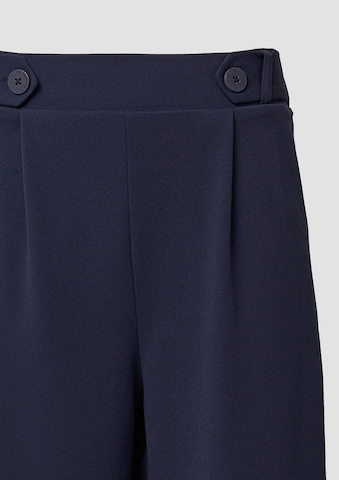 QS Wide leg Trousers in Blue