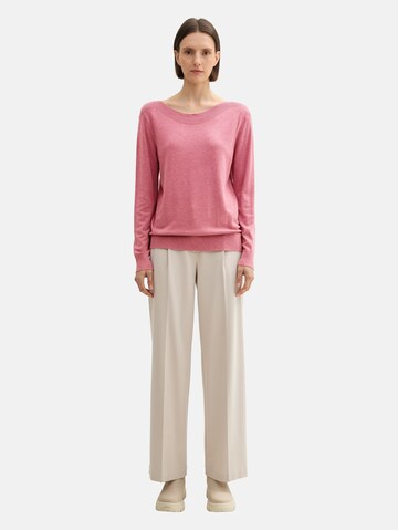 TOM TAILOR Sweater in Pink