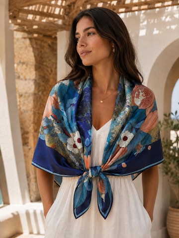 Alster Herz - Chal 'Granada Midnight' en azul