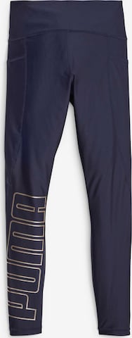 PUMA Skinny Workout Pants 'EVERSCULPT' in Blue