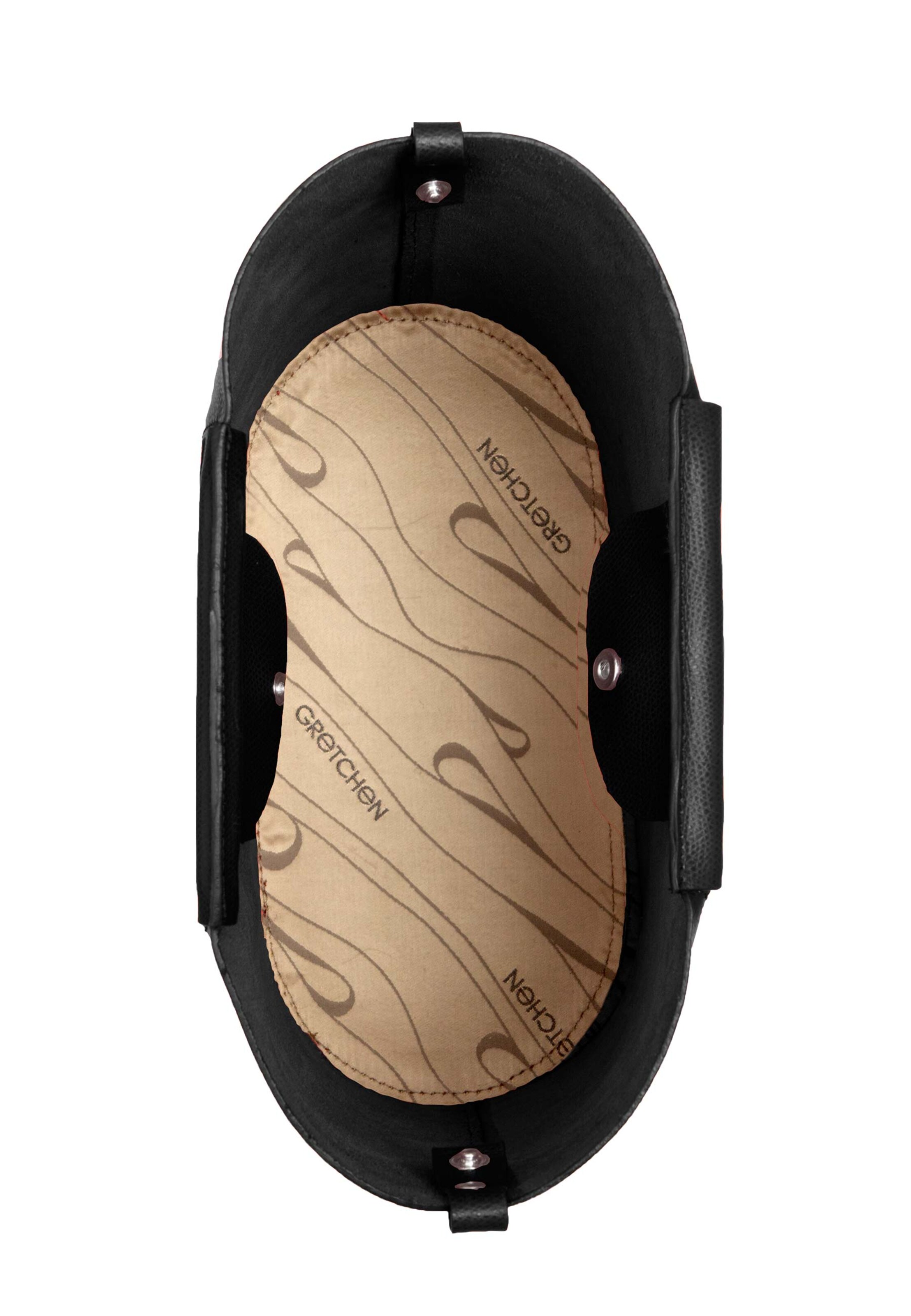 Gretchen Shoulder Bag 'Crocus' in Black