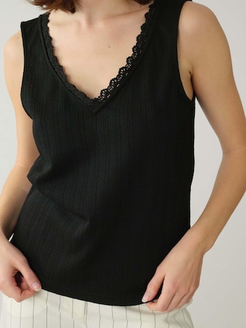 T-shirt 'Ijane' Deeluxe en noir