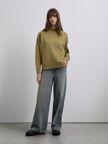 Scalpers Sweatshirt i grön: framsida