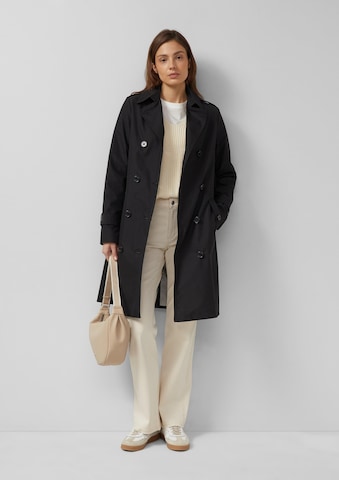 s.Oliver Tussenmantel in Zwart