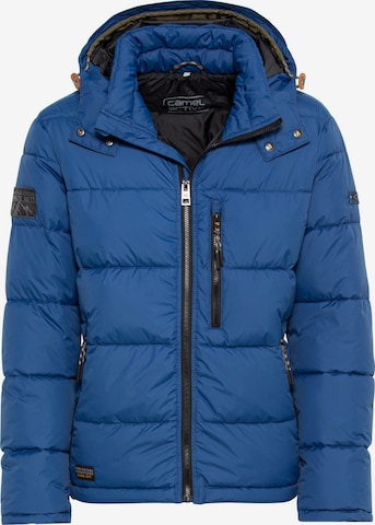 CAMEL ACTIVE Winter Jacket in Blue: front