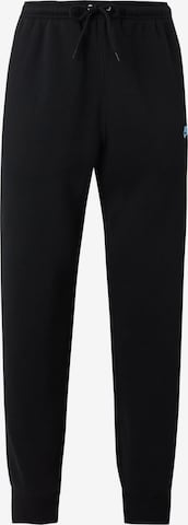 juoda Nike Sportswear Siaurėjantis Kelnės 'CLUB': priekis