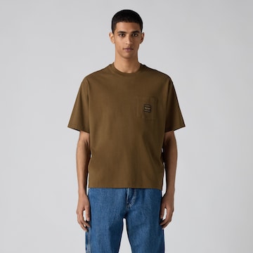 LEVI'S ® Μπλουζάκι 'WORKWEAR' σε πράσινο: μπροστά