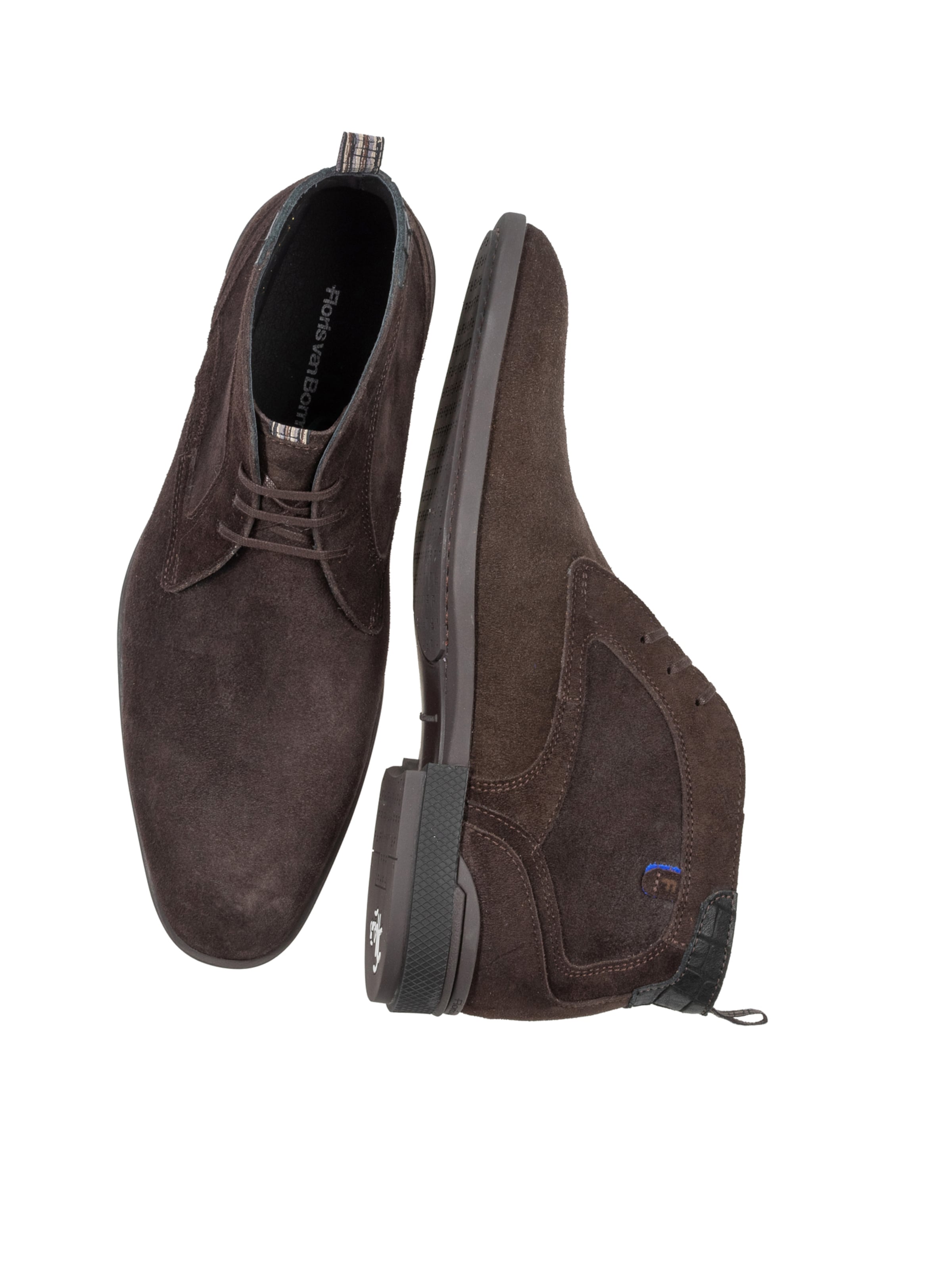 Floris van Bommel Chukka Boots 'De Hakker 01' in Bruin