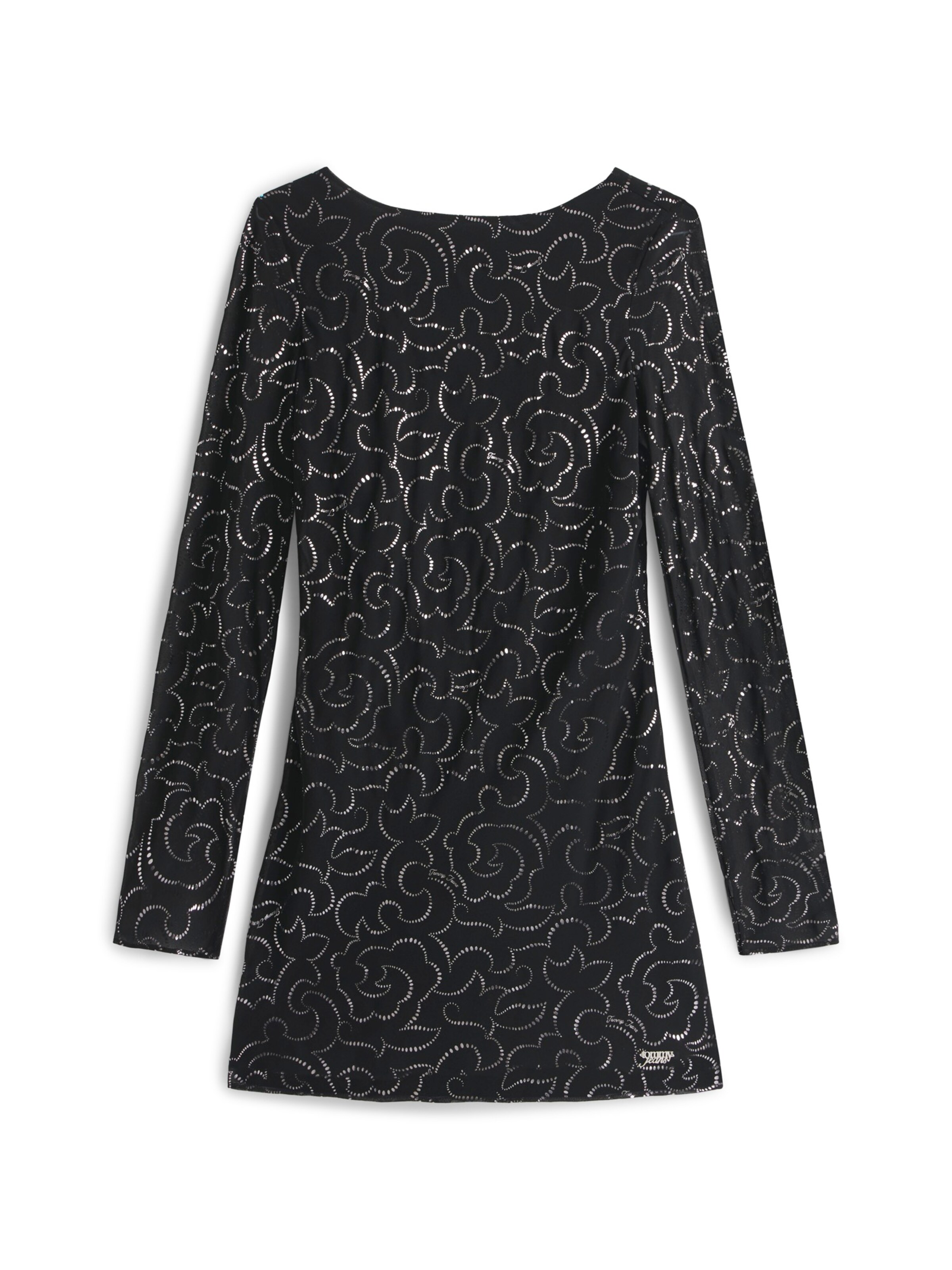 Tommy Jeans Рокля в черно: отпред