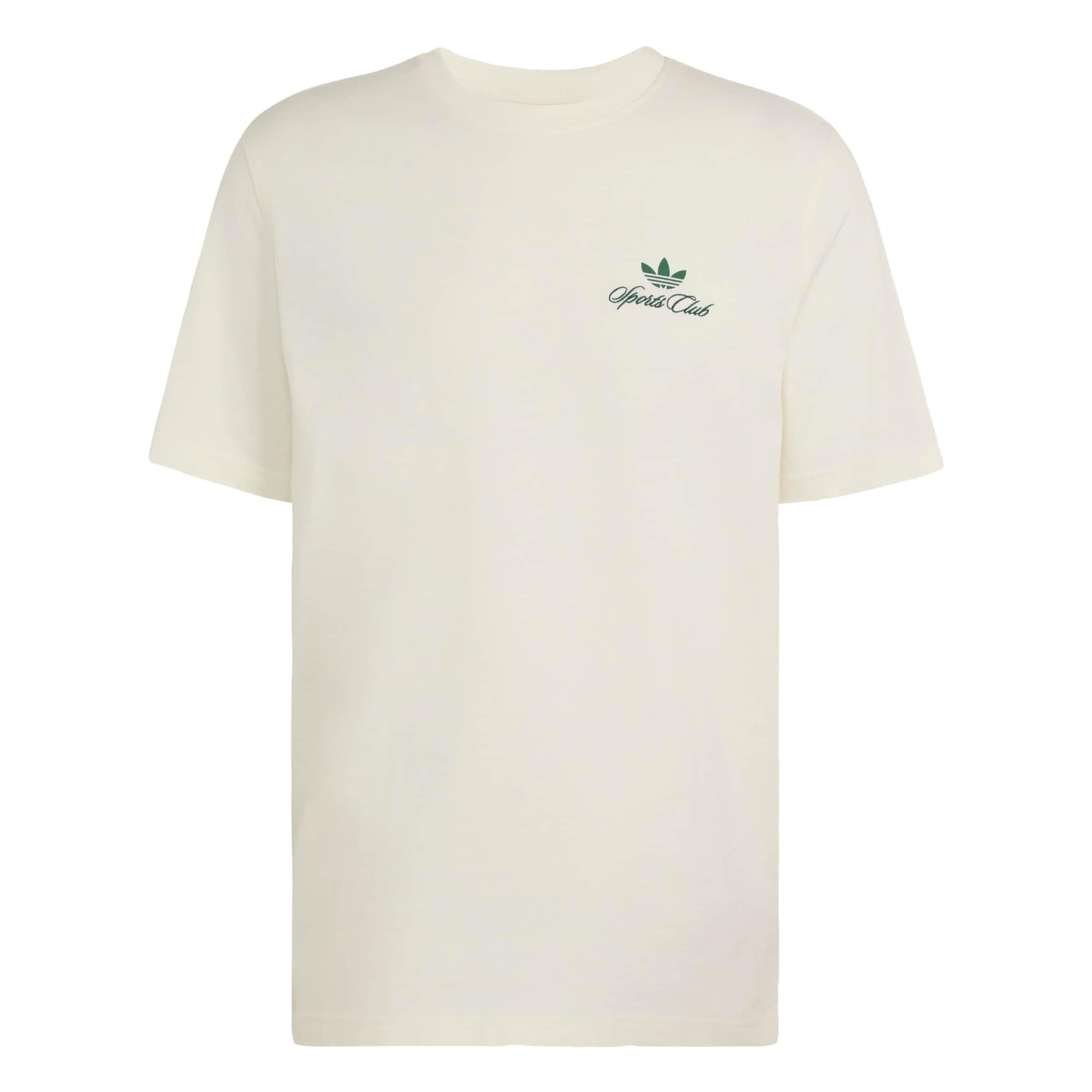 ADIDAS ORIGINALS - Camiseta 'Sport Club' en blanco: frente