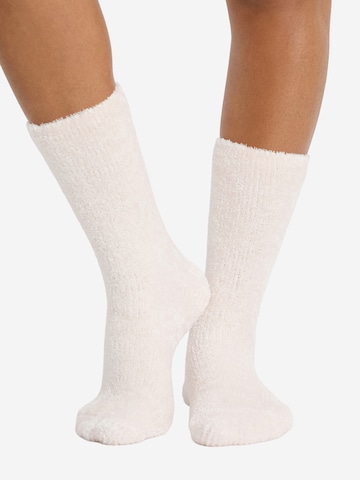 ETAM Socks in Pink: front