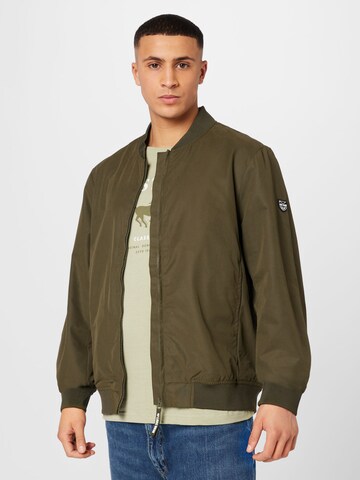 Lake View Between-Season Jacket 'Benedikt' in Green: front