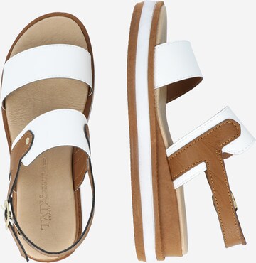 TATA Italia Strap Sandals in White
