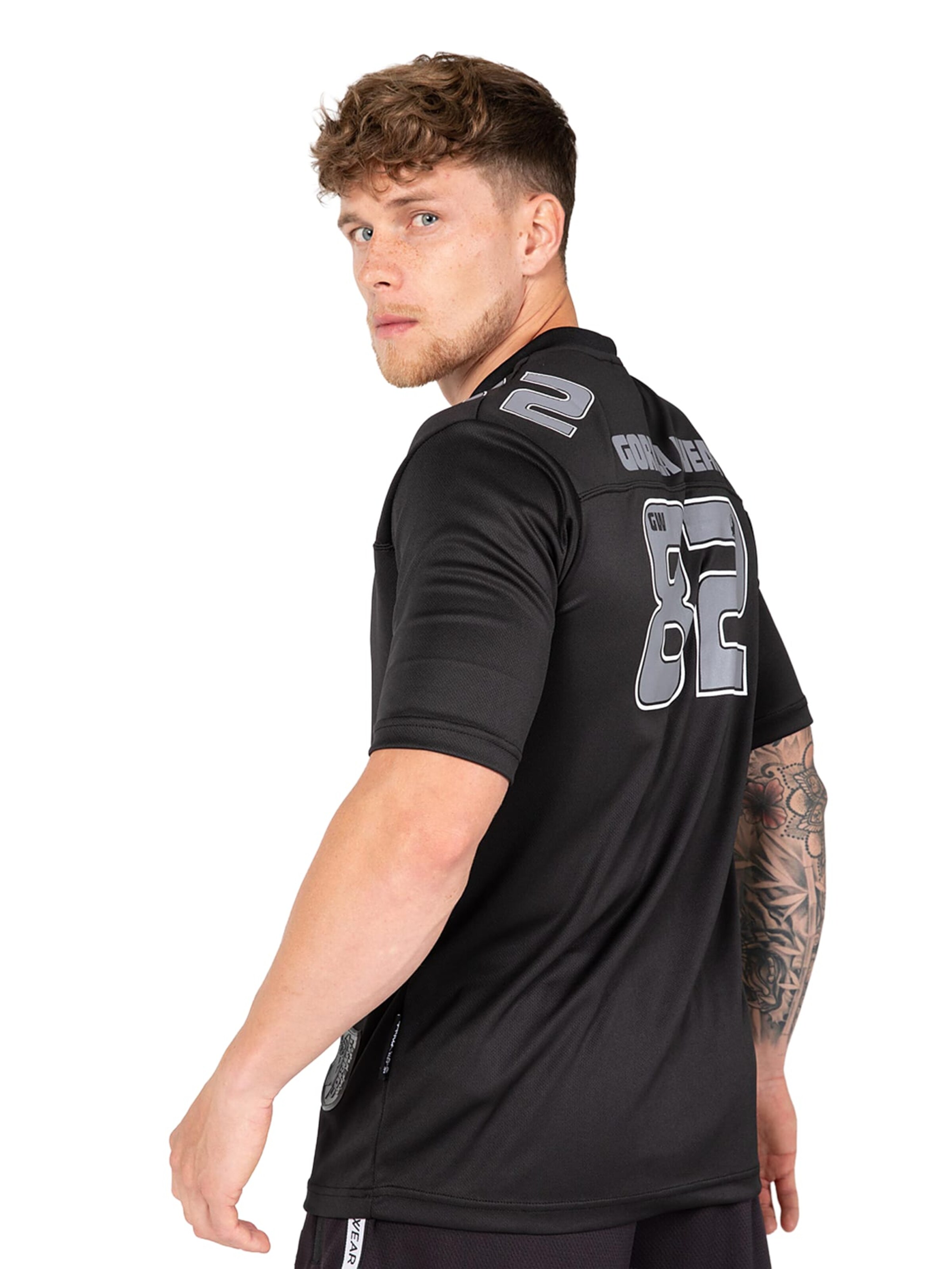 T-Shirt fonctionnel 'Fresno ' Gorilla Wear en noir
