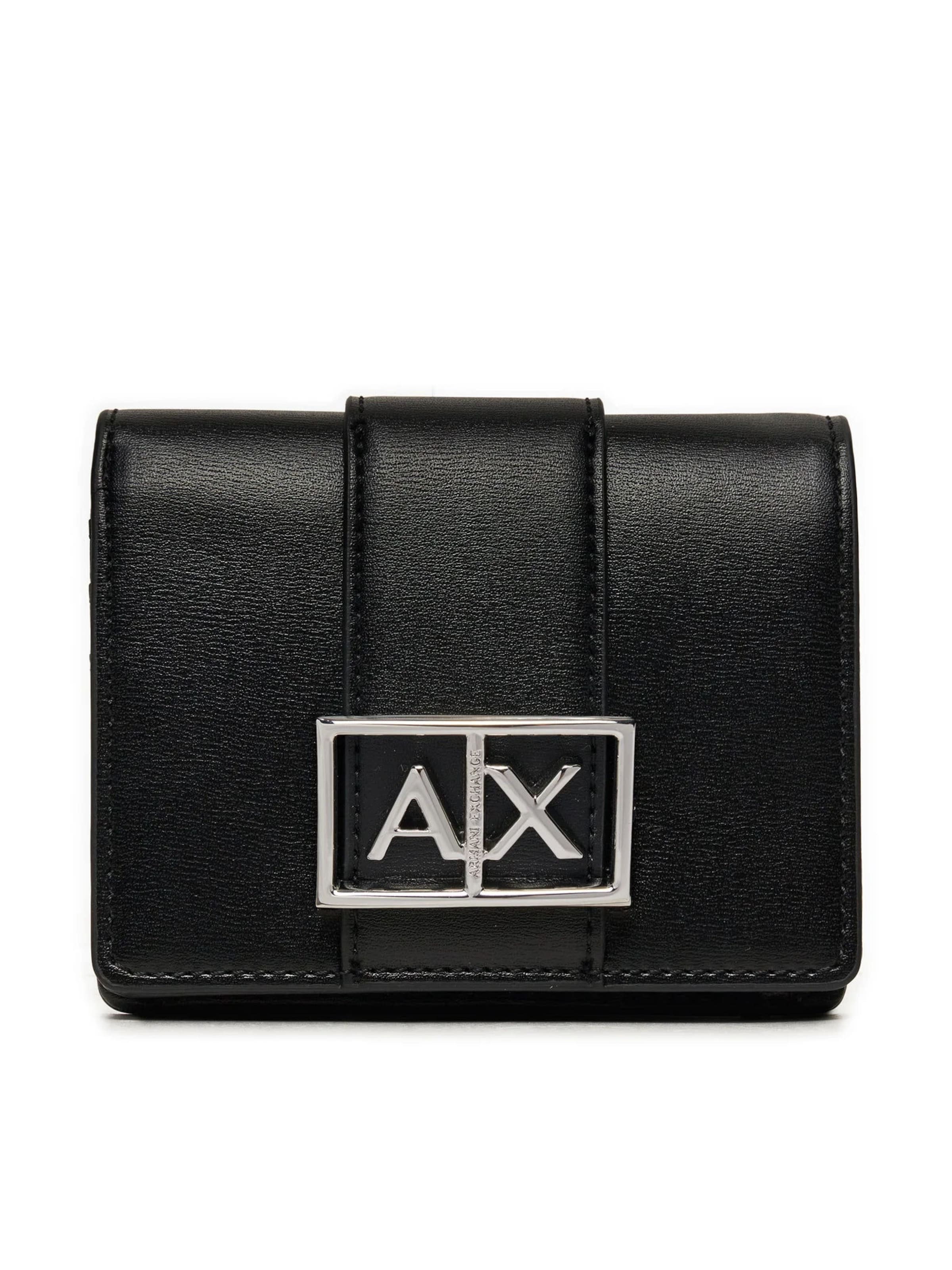 ARMANI EXCHANGE - Cartera en negro: frente