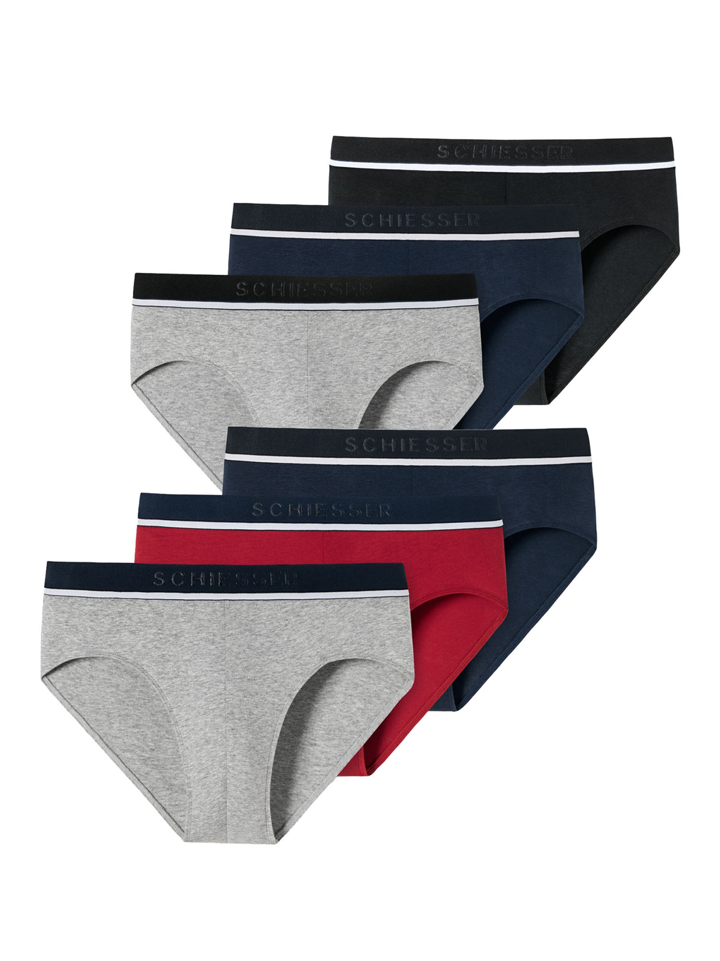 Slip ' 95/5 Organic Cotton ' SCHIESSER en mélange de couleurs : devant