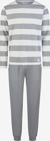 Phil & Co. Berlin Pajamas long in Grey: front