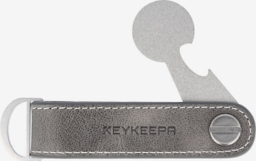 Keykeepa Schlüsselanhänger 'Loop' in Grau: predná strana