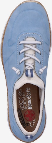 Rieker - Zapatos con cordón en azul