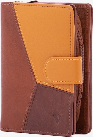 Sergio Valentini Wallet in Brown: front