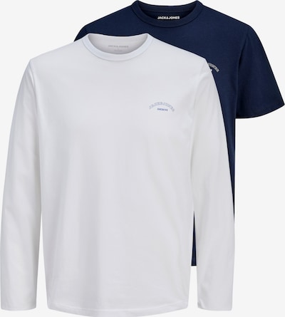 Marškinėliai 'College' iš Jack & Jones Junior, spalva – mėlyna / balta, Prekių apžvalga