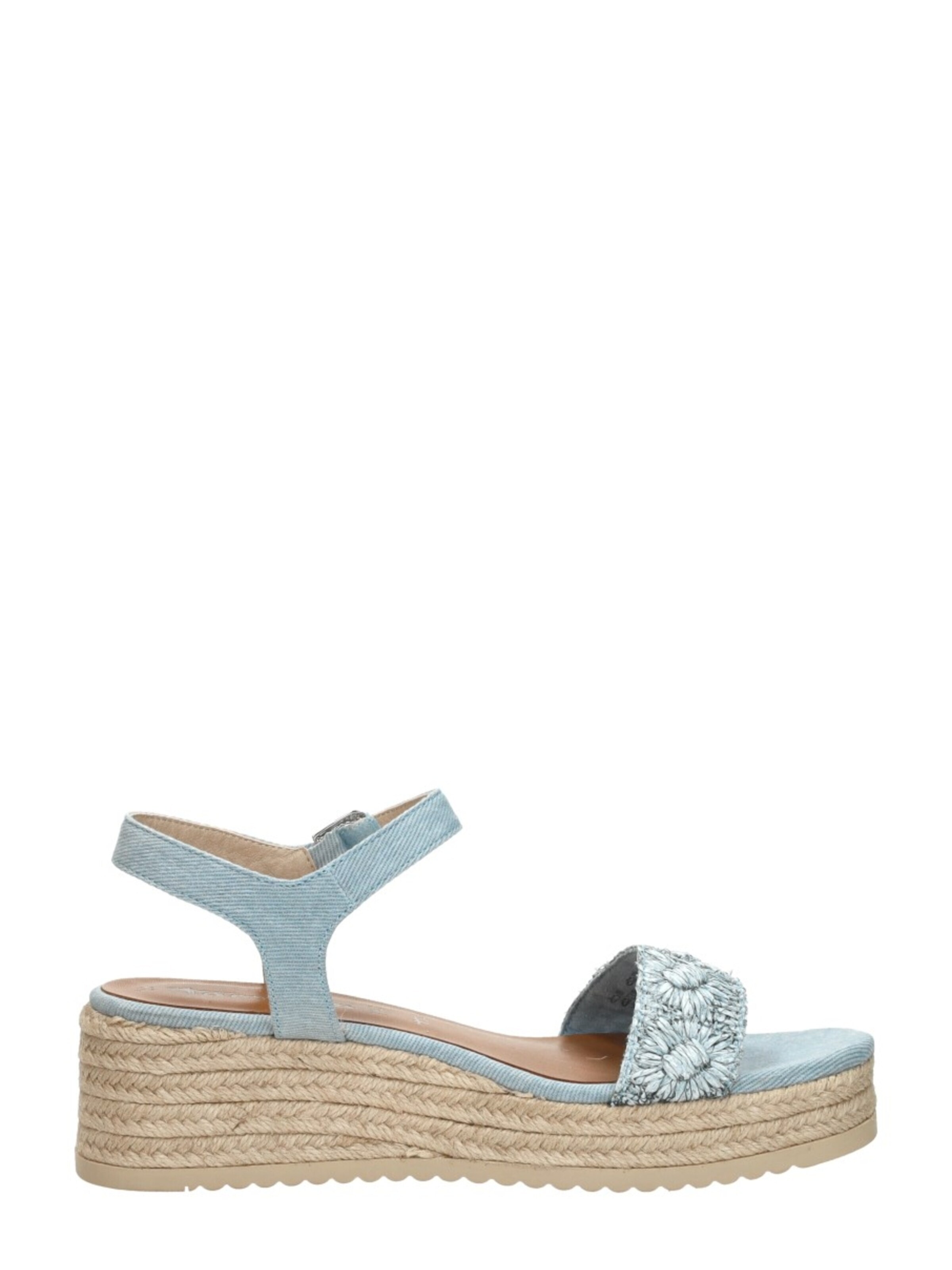 Sandales 'Sandalen Touwzool' Tamaris en bleu