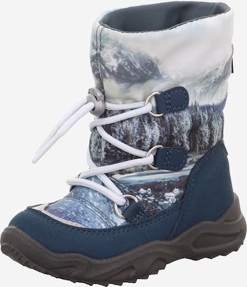 SUPERFIT Snow Boots 'GLACIER' in Blue: front