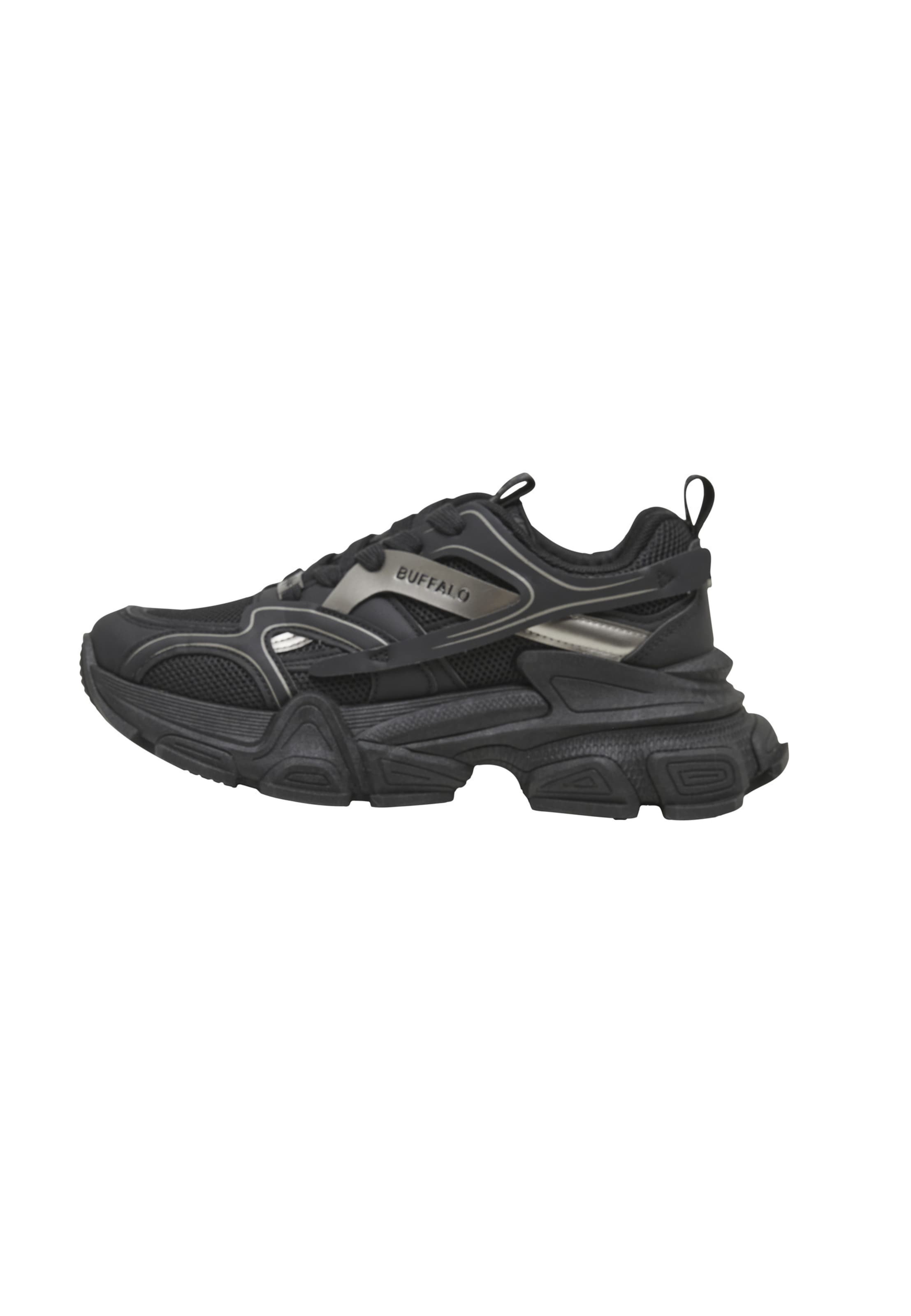 BUFFALO Sneaker in Schwarz: Vorderseite
