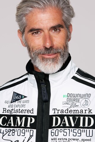 CAMP DAVID Between-Season Jacket in White