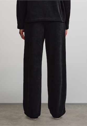 Wide Leg Pantalon 'Noli' Pegador en noir
