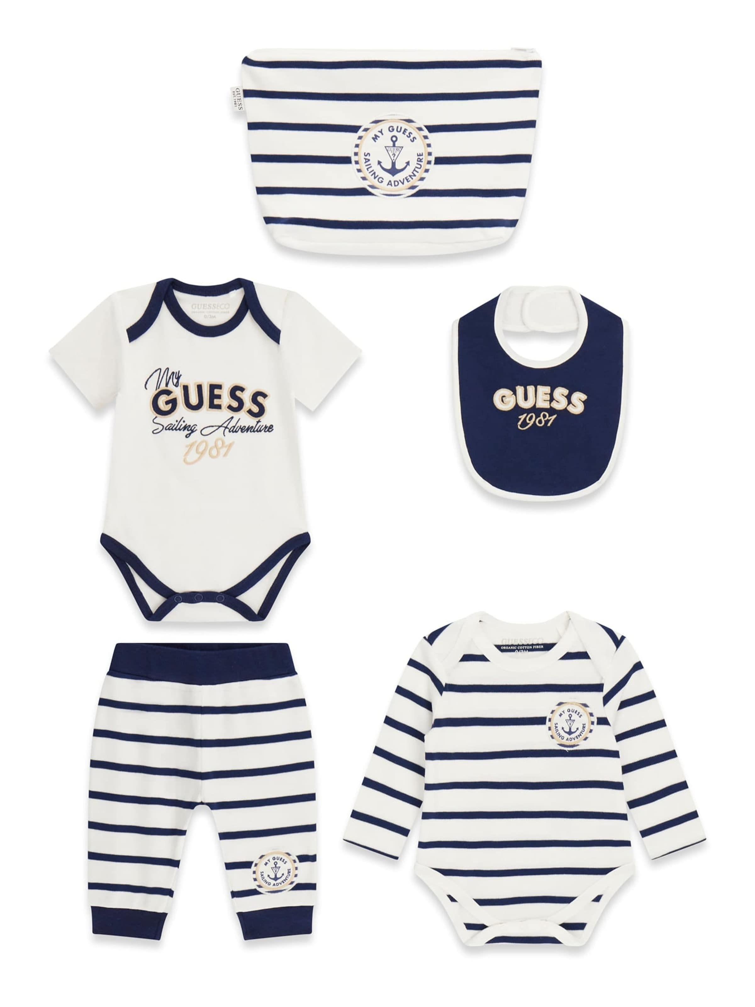 GUESS Set in Blau: Vorderseite