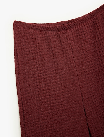Koton Wide leg Trousers in Red