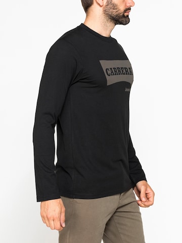 Carrera Jeans Shirt 'Logo Print'‌‌ in Schwarz