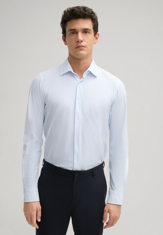 Coupe slim Chemise 'Travel Pit' JOOP! en blanc