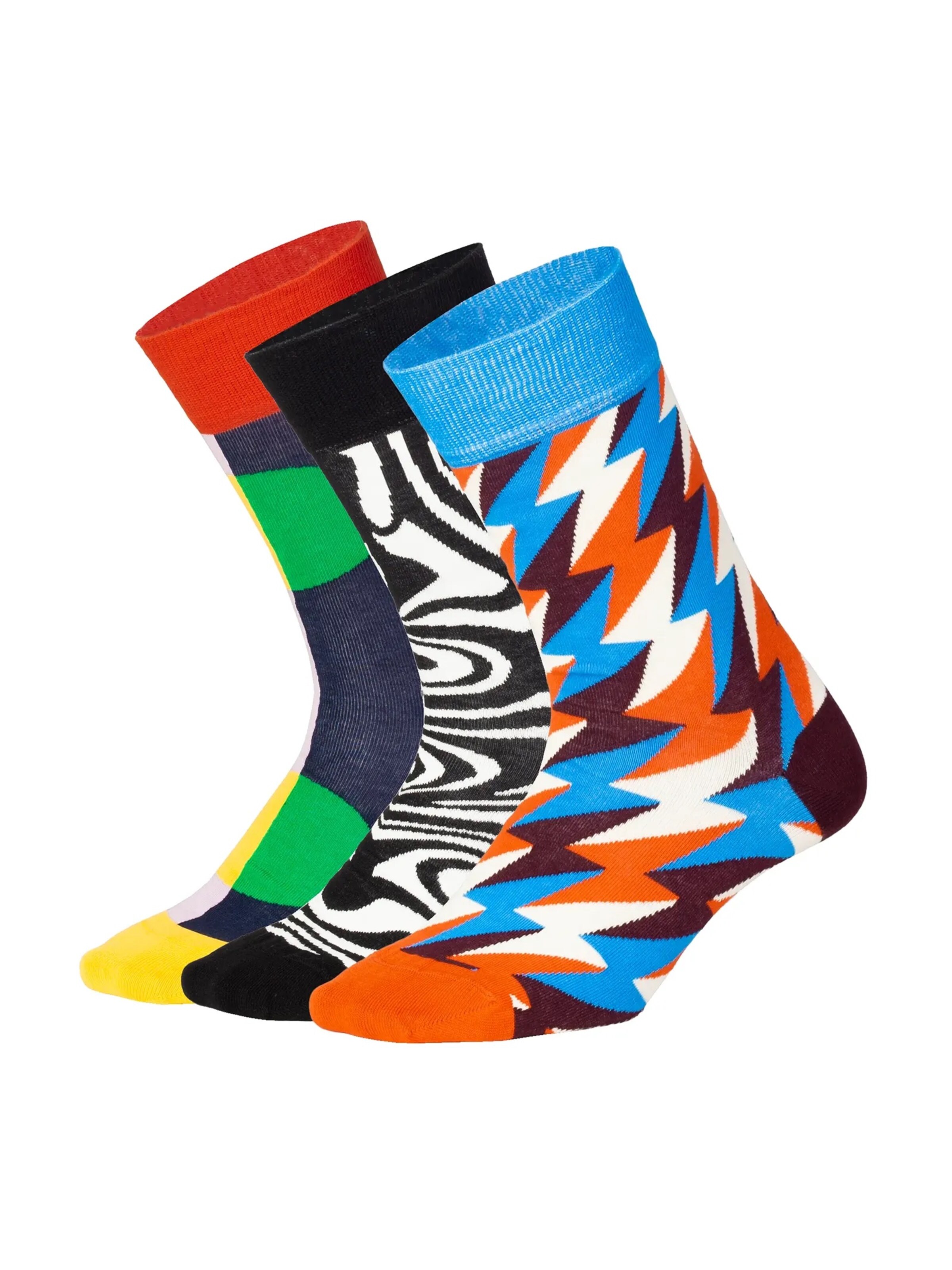 DillySocks Sokken 'On A Short Trip' in Gemengde kleuren: voorkant